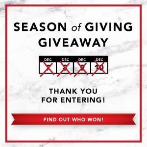 Season of Giving Giveaway - Winners - Zacuto