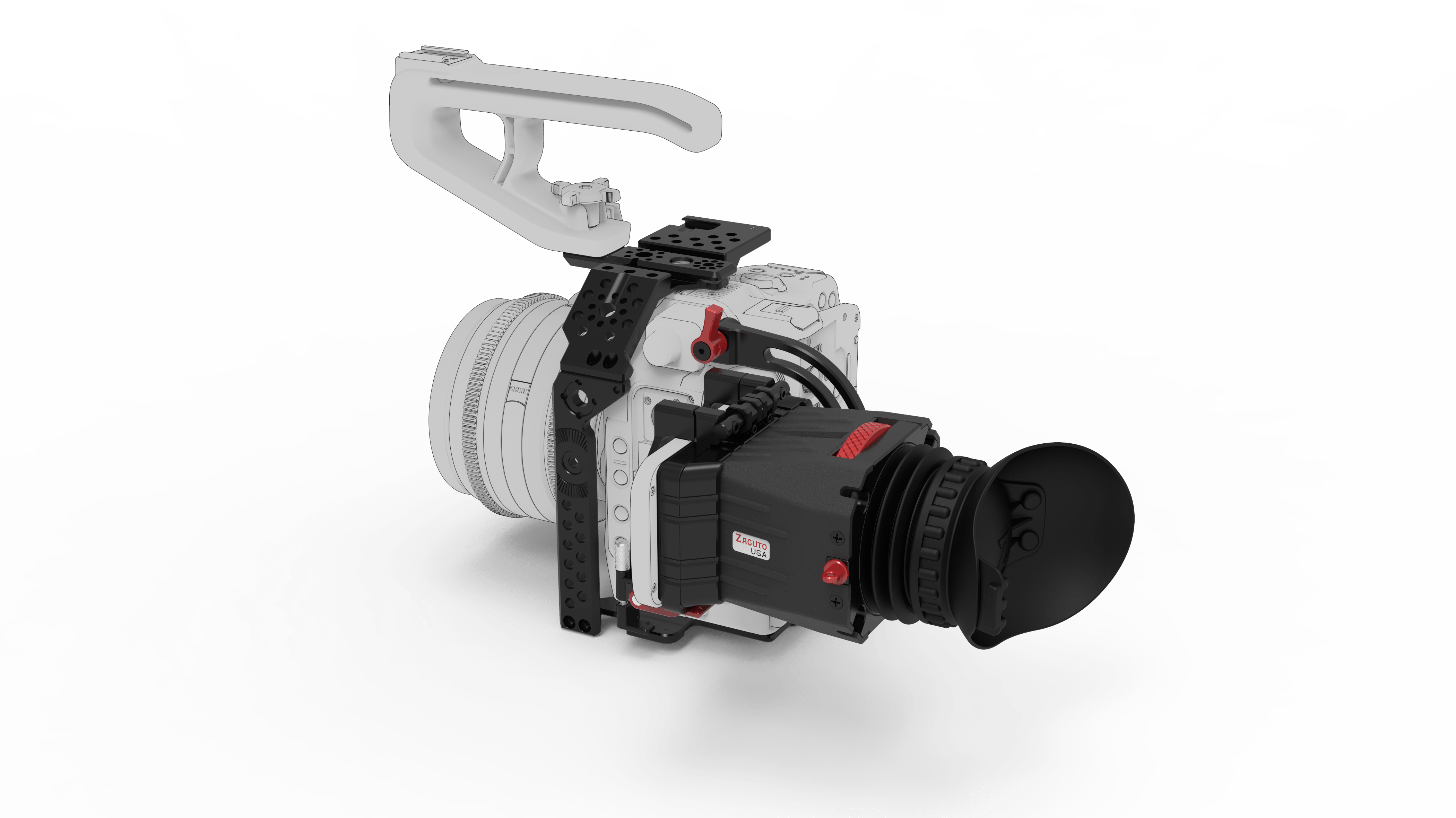 Canon C70 Accessories and Z-Finder by Zacuto