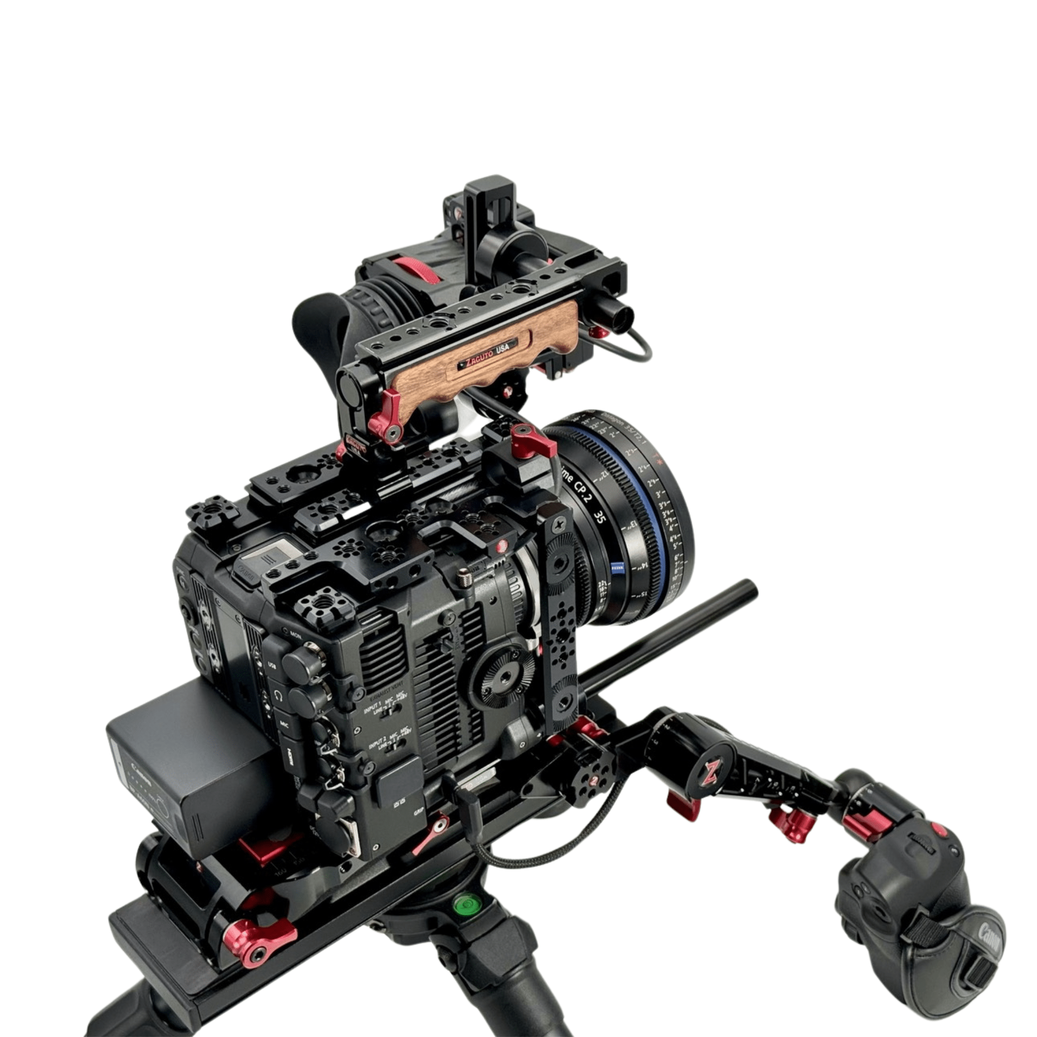 Canon C400 Finder Recoil Rig with Shoulder Mount
