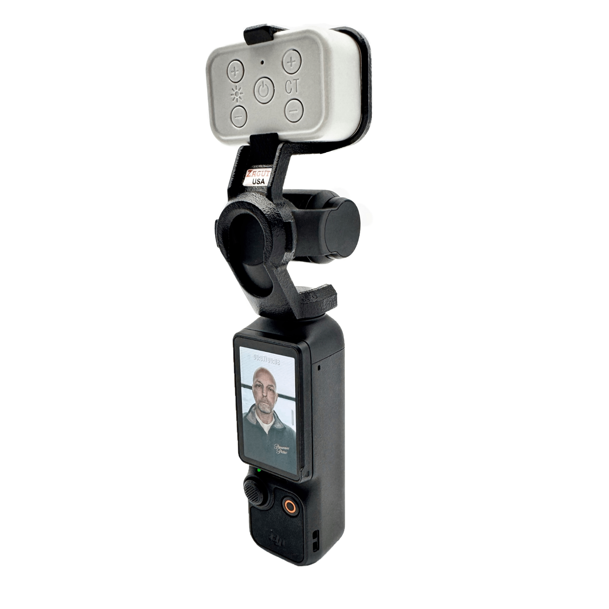 SMALLRIG Bi-Color LED-videolicht voor DJI Osmo Pocket 3, mini-videolicht met batterij van 650 mAh, 2700-6500 K, 360 graden instellingen, voor het opnemen van selfies, vlogs, contentmakers - 5733 SMALLRIG Bi-Color LED-videolicht voor DJI Osmo Pocket 3, mini-videolicht met batterij van 650 mAh, 2700-6500 K, 360 graden instellingen, voor het opnemen van selfies, vlogs, contentmakers - 5733