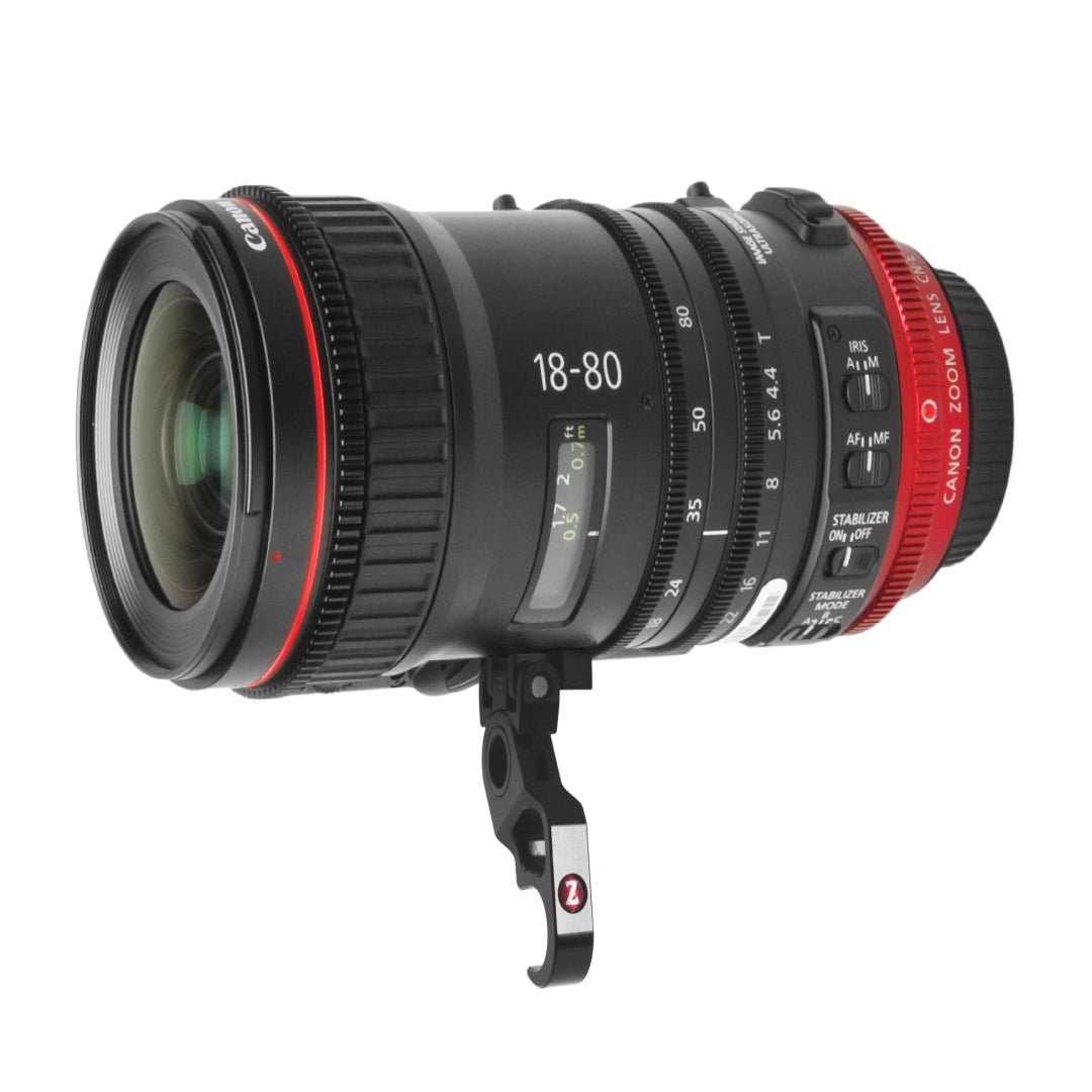 Lens Support for Canon 18-80 with Adjustable Height