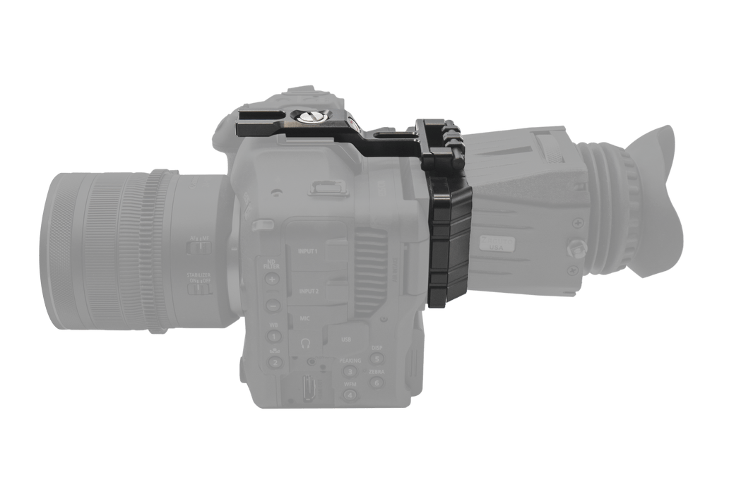 Canon C70 Finder Coldshoe Mount for Enhanced Viewing Canon C70 Finder Coldshoe Mount for Enhanced Viewing