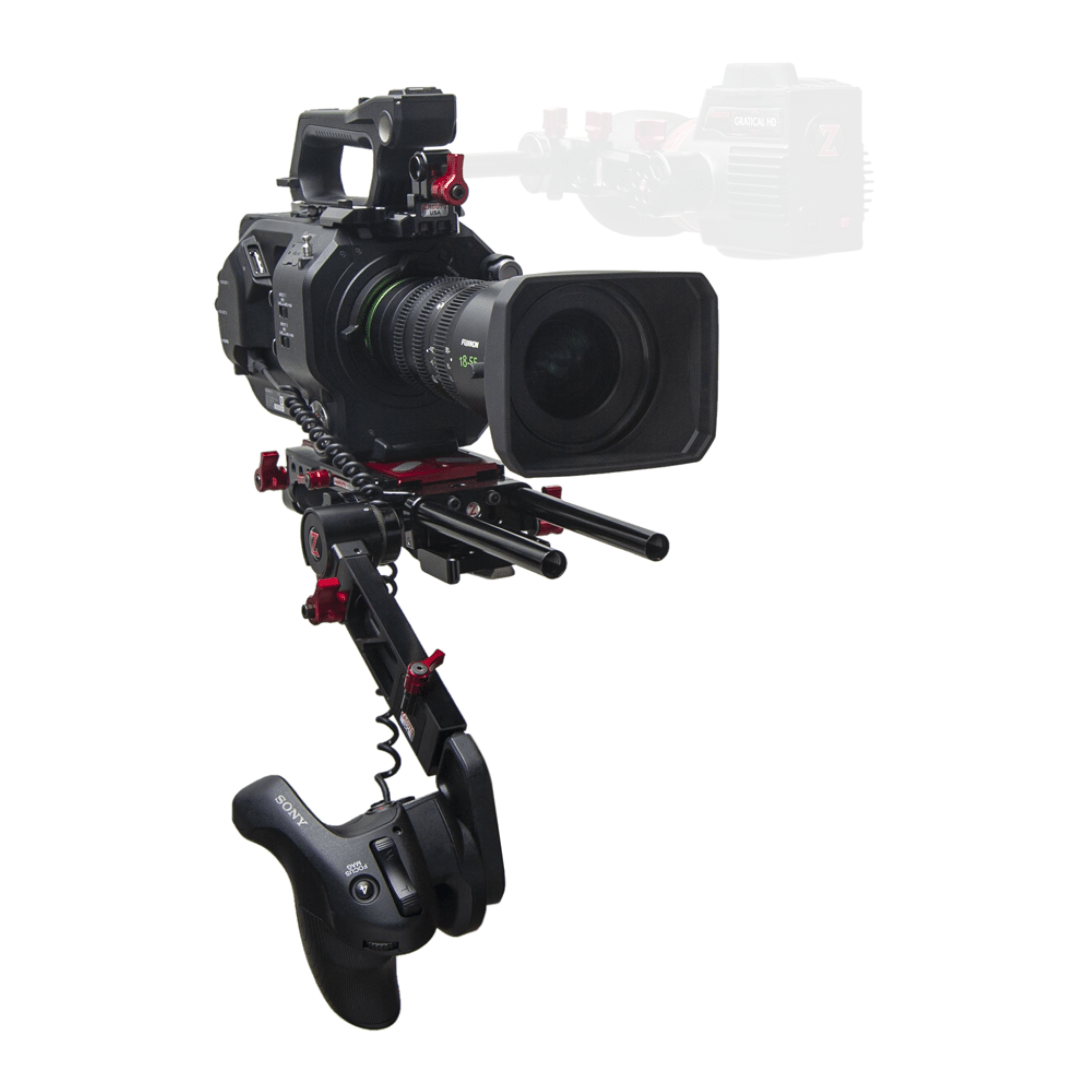 Sony FS7 II Recoil Pro V2 Camera Rig with Grip & Balance