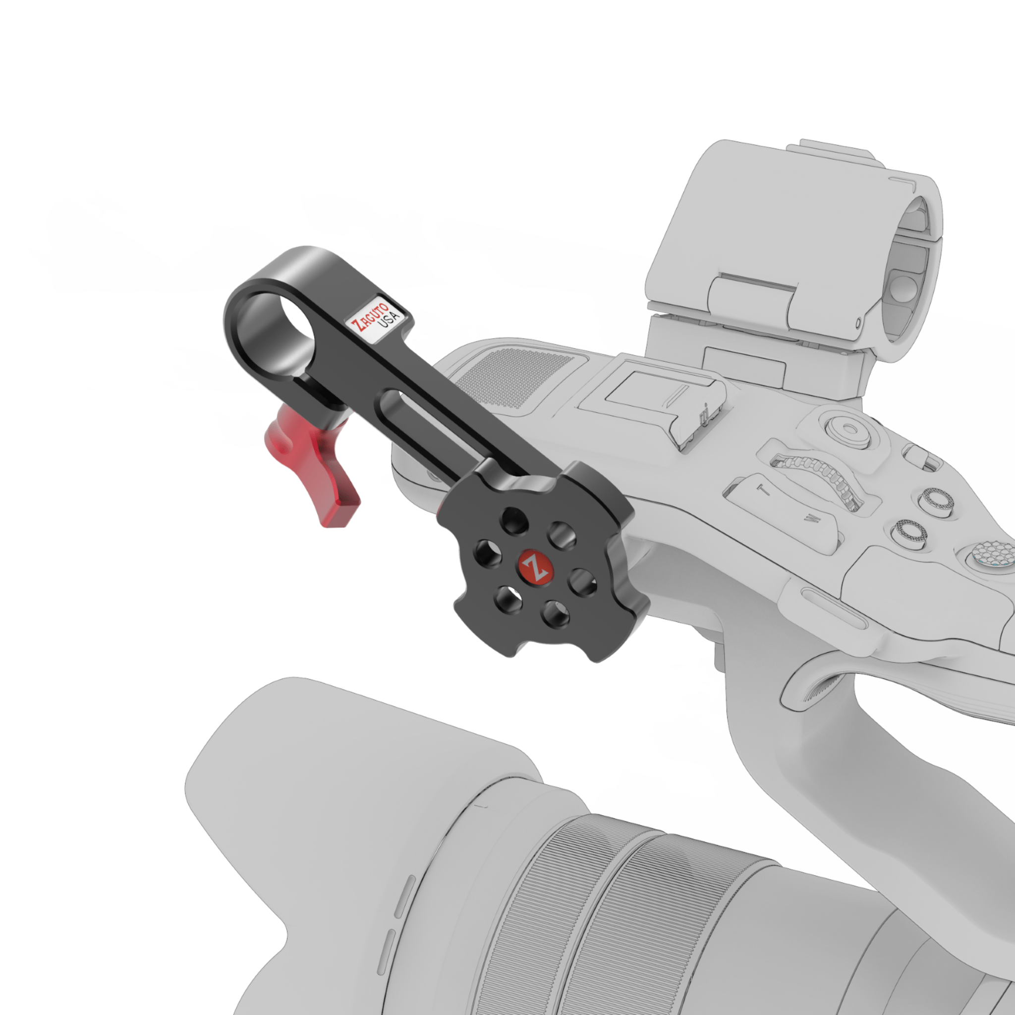 Sony FX6 Handle Mount- Reliable Attachment Option