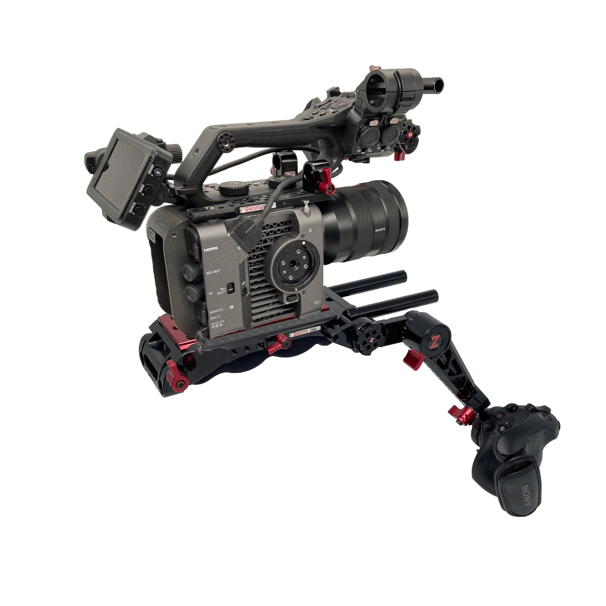 Best Sony FX6 Shoulder Rig and Cage | Zacuto FX6 Recoil Rig