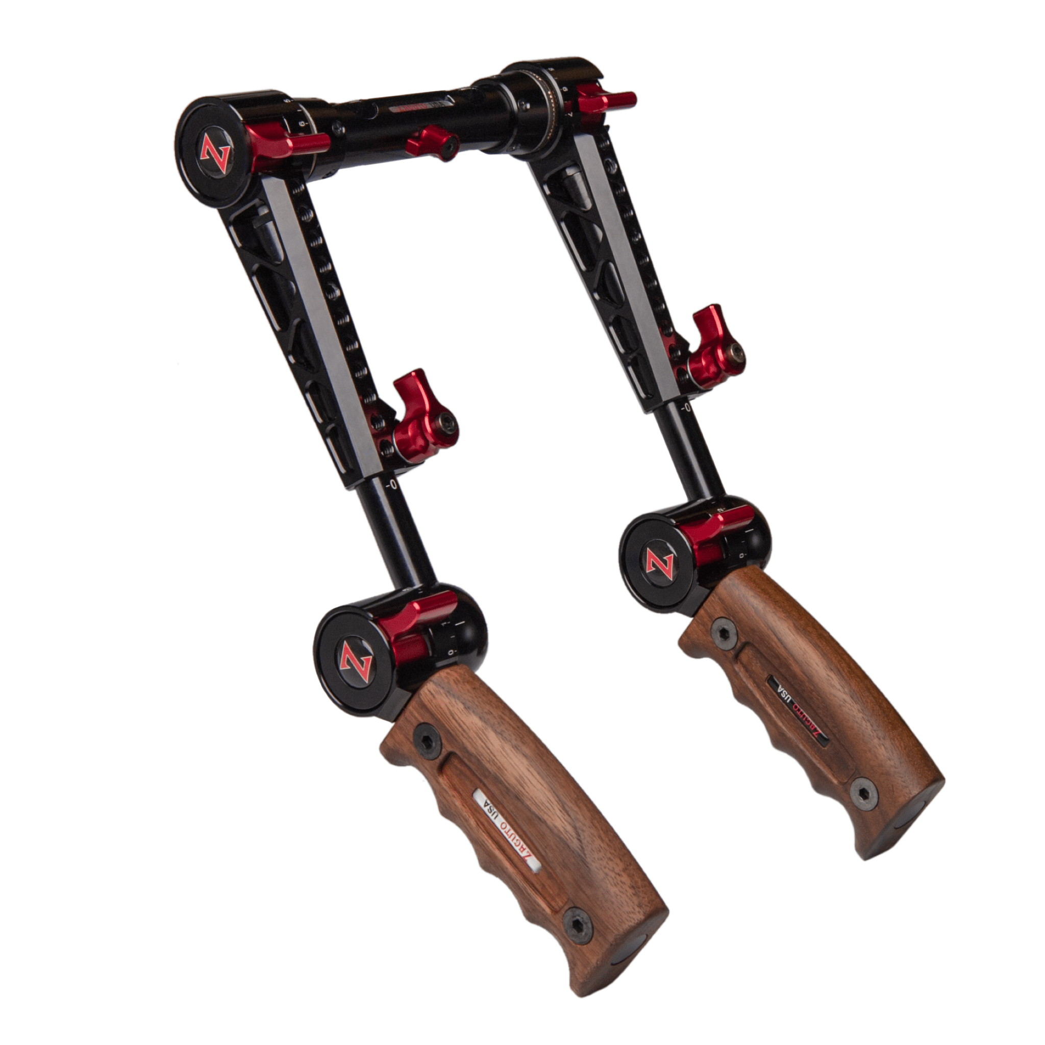 Wooden Dual Trigger Grips for Comfortable Control